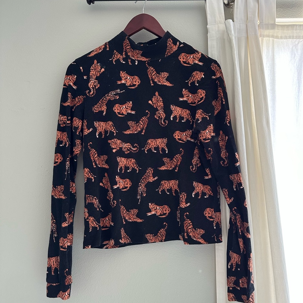 Anthro tiger shirt